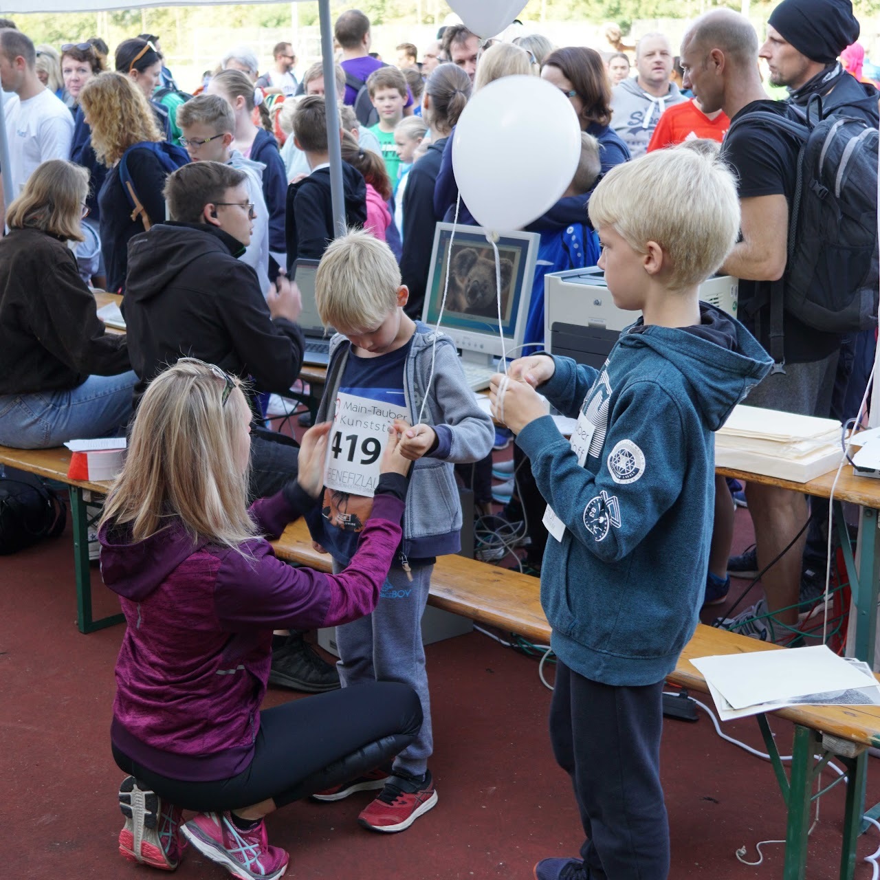 Bild vom 11. Benefizlauf im Jahr 2019. Dies ist das 20. Bild.